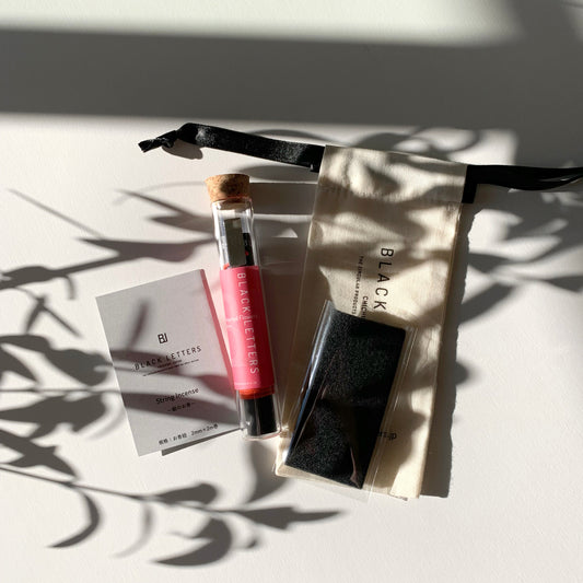 String Incense 紐お香    Warm-hearted flower