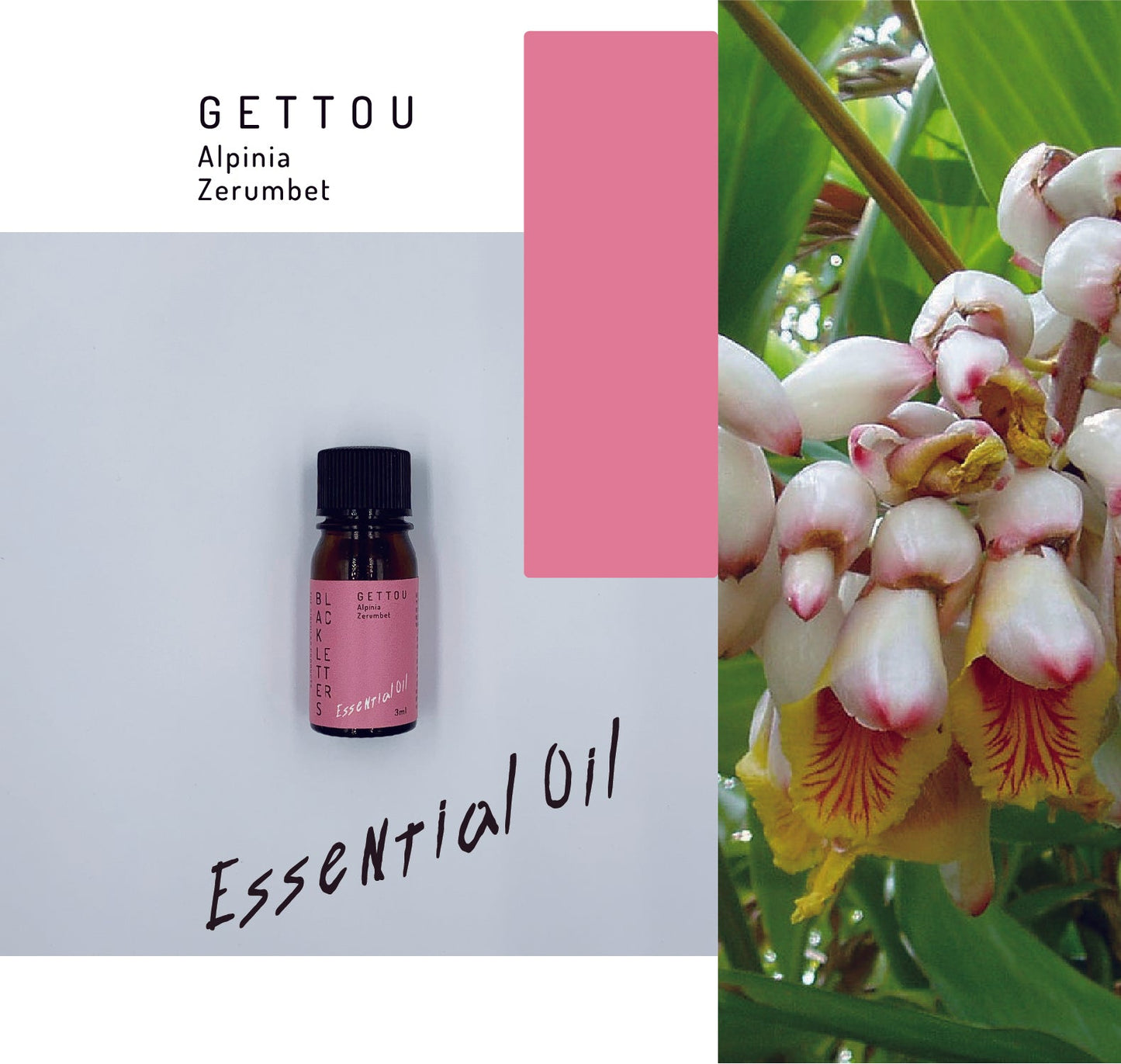 エッセンシャルオイル ゲットウ 3ml