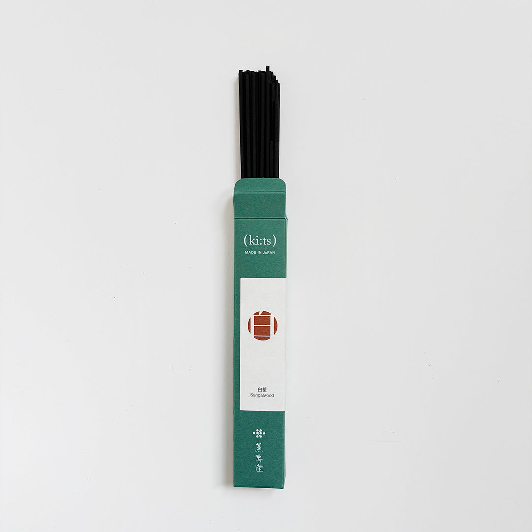 【ISILK curated incense】Stick Incense / Byakudan白檀 - (ki:ts) x KUNJUDO　　