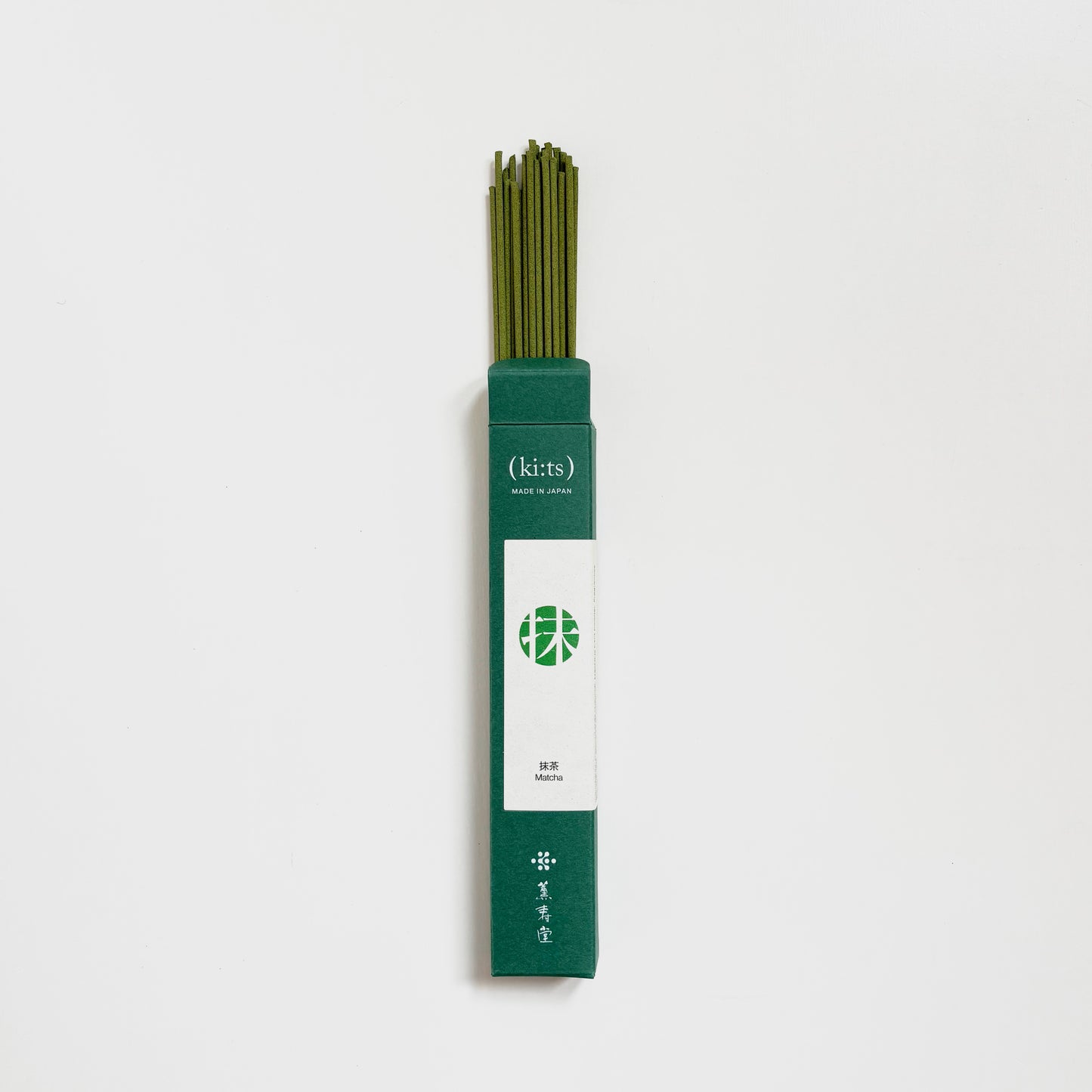 【ISILK curated incense】Stick Incense / Matcha - (ki:ts) x KUNJUDO