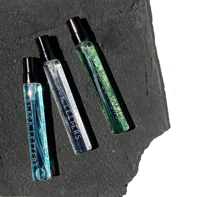 【BLACKLETTERS】SORAIRO オードトワレ　8ml｜重なる空の記憶、知性と静寂の香り