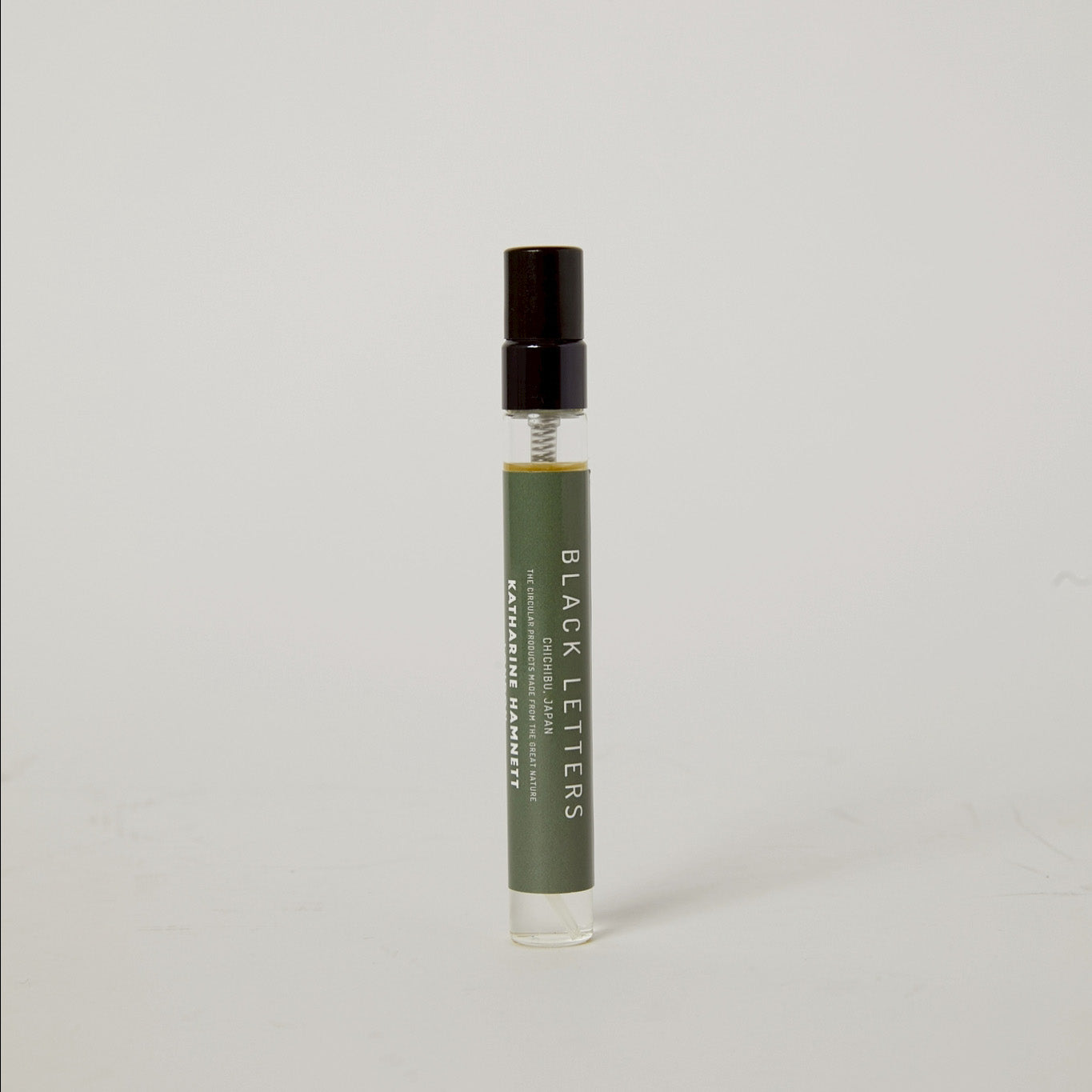 【BLACKLETTERS×KATHARINE HAMNETT LONDON】YUSHIN オードトワレ　10ml  森の吐息から生まれた黒文字とヒノキの香り