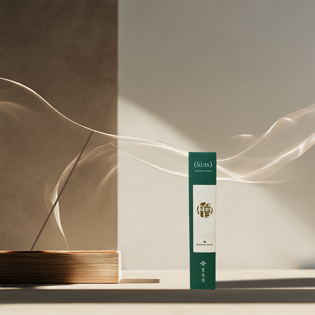 【ISILK curated incense】Stick Incense / Hinoki - (ki:ts) x KUNJUDO