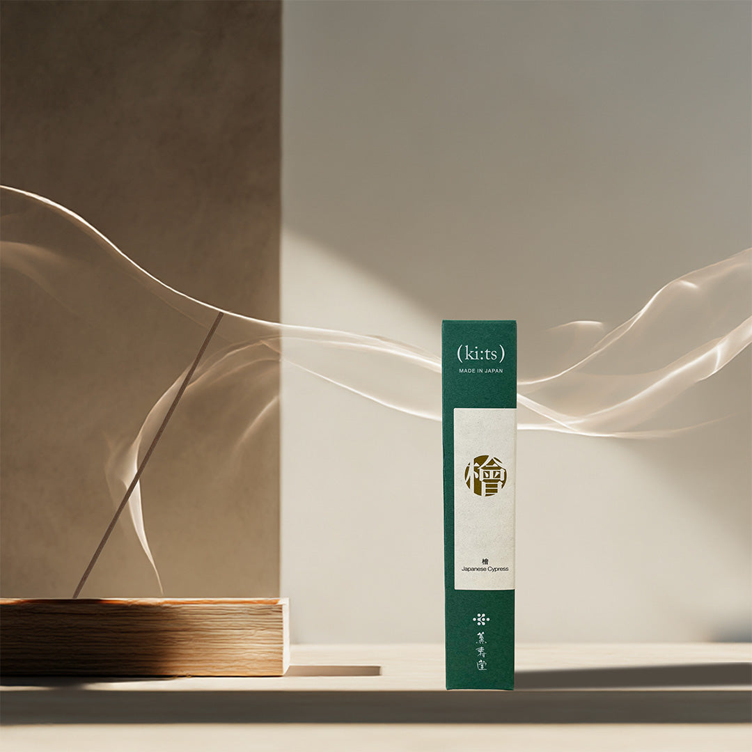 【ISILK curated incense】Stick Incense / Hinoki - (ki:ts) x KUNJUDO