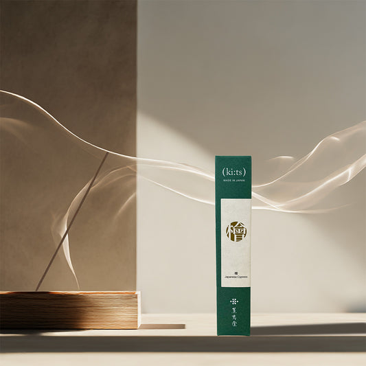 【ISILK curated incense】Stick Incense / Hinoki - (ki:ts) x KUNJUDO